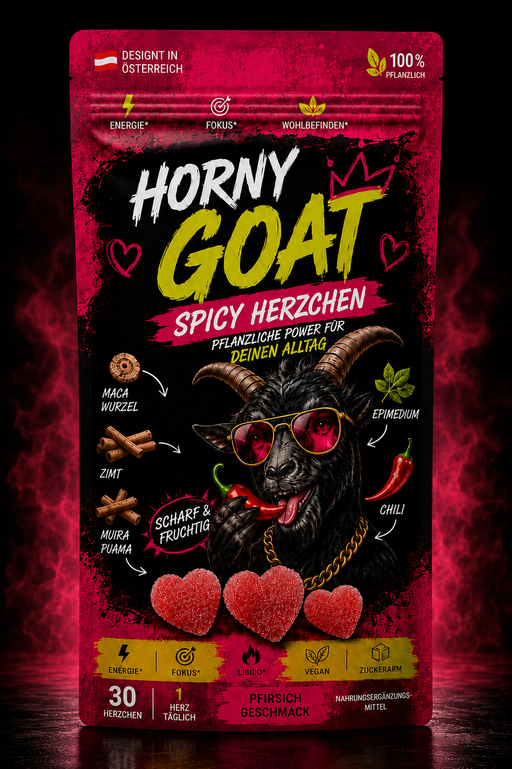 Horny Goat™ Spicy Hearts